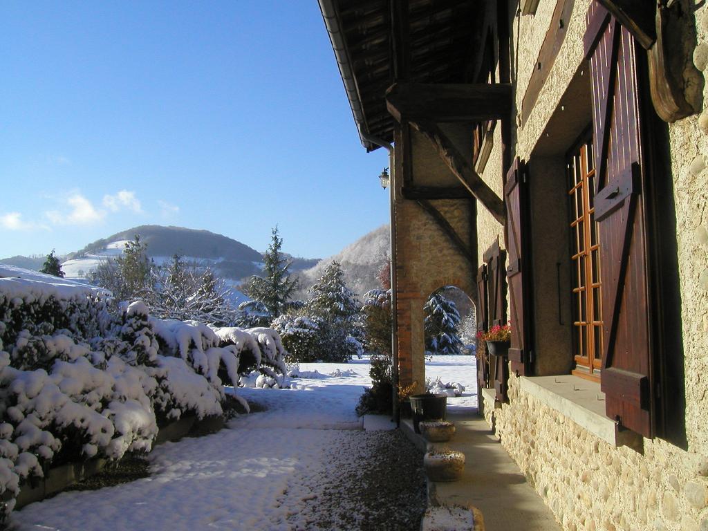 Gites De La Croisee Des Chemins - Piscine Chauffee - Spa, Hammam Et Sauna Izeaux Exteriér fotografie